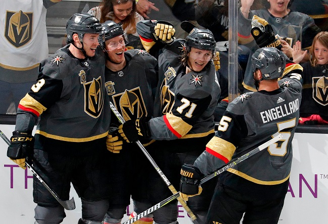 islanders and golden knights