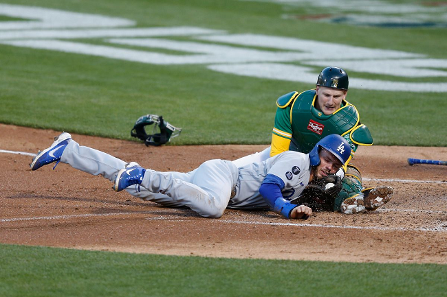 oakland athletics vs los angeles dodgers