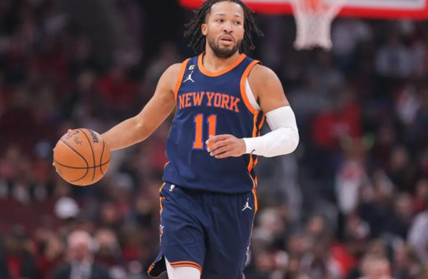 jalen brunson fires up knicks fans