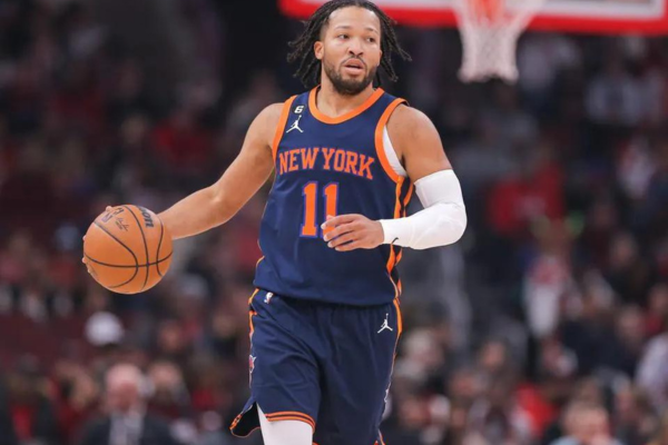 jalen brunson fires up knicks fans