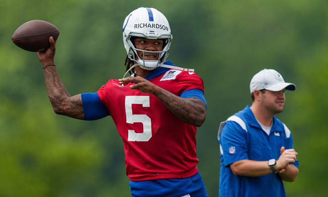 jim irsay proposes usage of anthony richardson