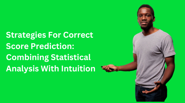 statistical analysis for correct score predictions
