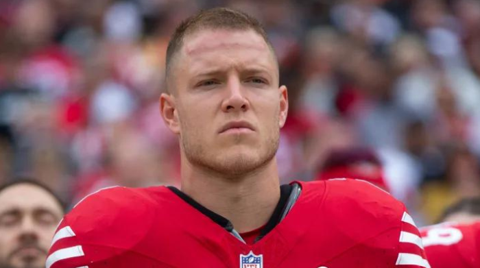christian mccaffrey falls to oblique injury