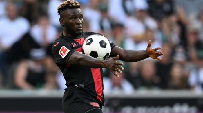 chelsea watching leverkusen victor boniface