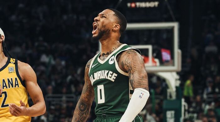 damian lillard sets new bucks playoff record