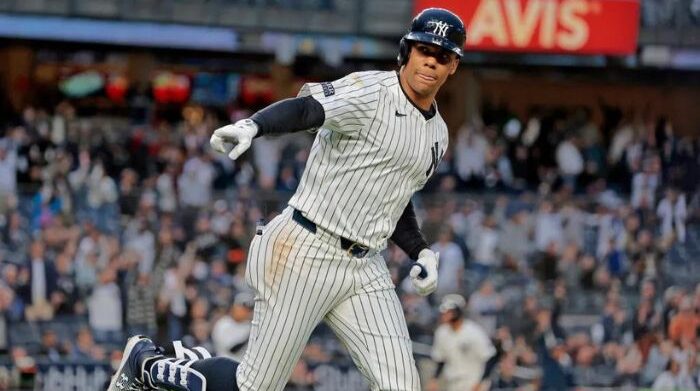 soto fires off as yankees breeze past rays