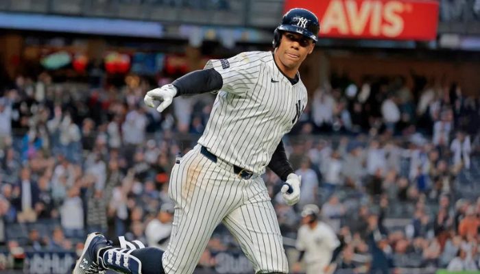 soto fires off as yankees breeze past rays