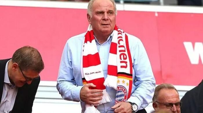hoeness displeased by kompany appointment