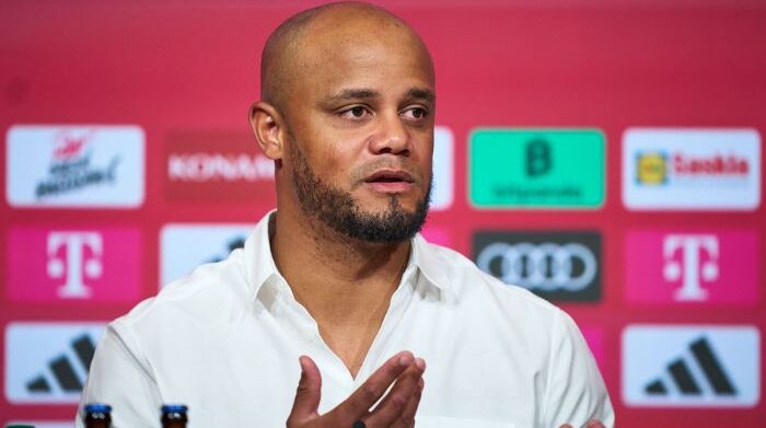 bayern coach kompany posts burnley farwell