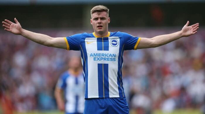 manchester united ready offer for brighton striker evan ferguson