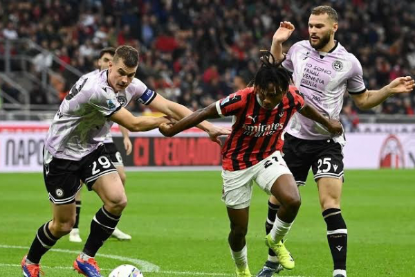 ac milan vs udinese